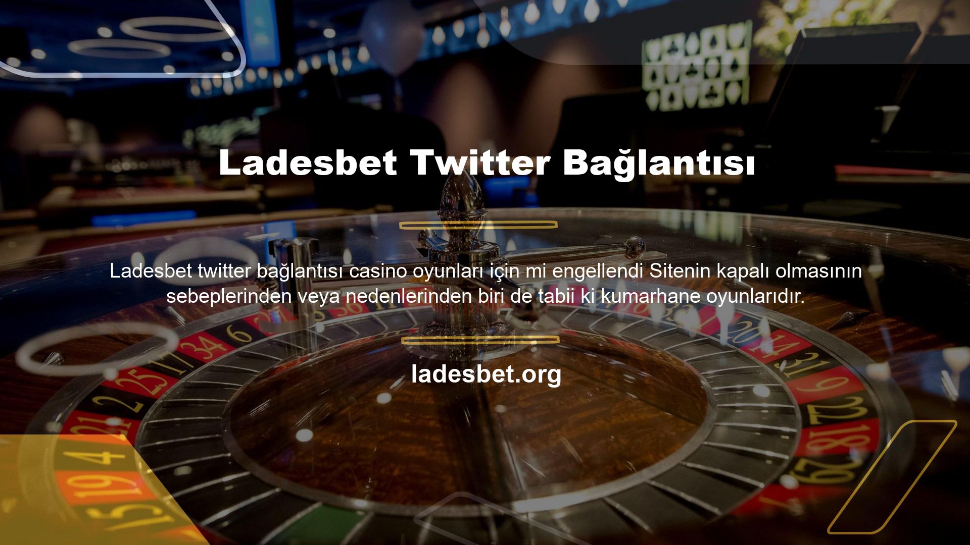 Her neyse, kumarhane oyunları yüzünden Ladesbet Twitter bağlantısı mı kesildi? Sorular bir postacı olarak cevaplanabilir