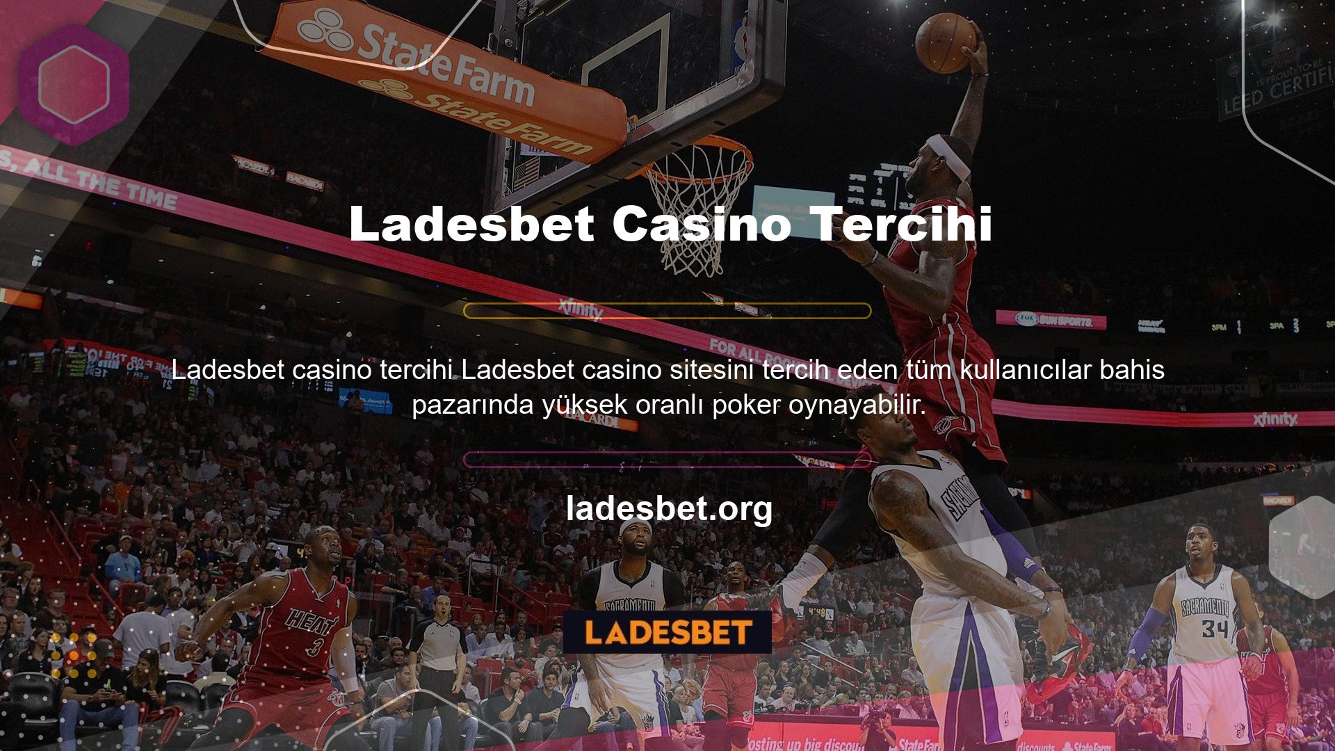 Tabii ki Ladesbet ile çalışırken birçok farklı indirim alabilirsiniz